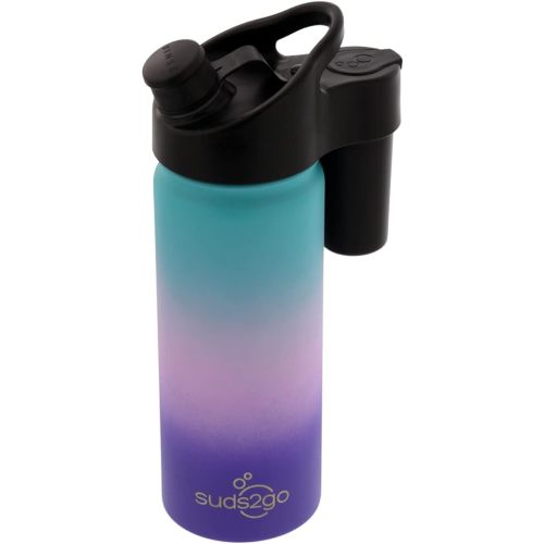 Suds 2 Go Portable Stainless Steel Hand Wash System (Color: Bubble Gum | 20 oz)