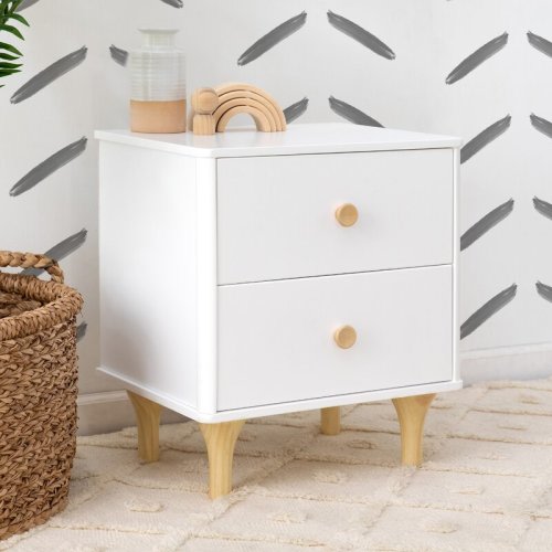 babyletto Lolly 2 Drawer Nightstand with USB Port & Reviews | Wayfair