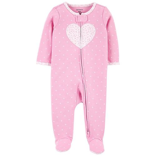 carter's® Heart 2-Way Zip Sleep & Play