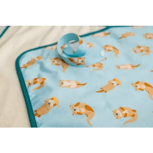 Ultra-Soft Bamboo Machine Washable and Wipeable Diaper Change Mat