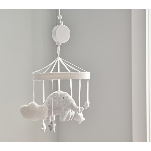 Taylor Elephant Musical Crib Mobile | Pottery Barn Kids