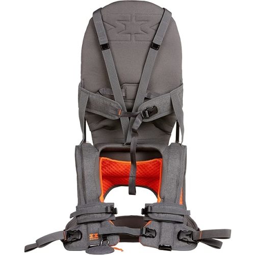 MiniMeis G4, Grey - Lightweight Child Shoulder Carrier - For Kids 6 Months to 4 Years Old