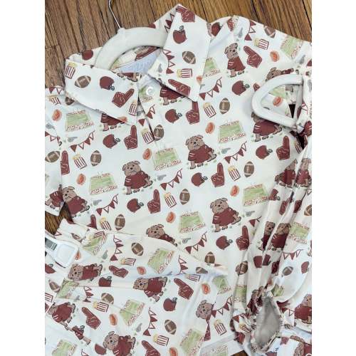 Bulldogs Jackson Polo by Three Little Ducks