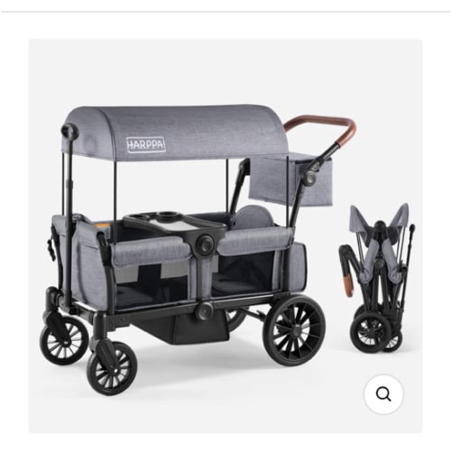 HARPPA | 2-Seat All-Terrain Wagon Stroller — Adventure Made Easy