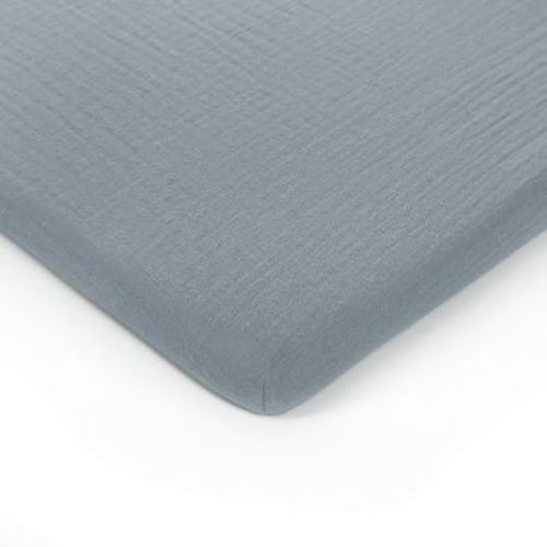 Muslin Fitted Bassinet Crib Sheet, Extra Soft 100% Muslin Cotton Bassinet Sheets By Comfy Cubs - Cedar