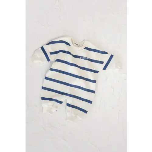 Lounge Suit - Blue Stripe