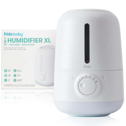 3-in-1 Humidifier XL + Diffuser + Nightlight – Frida | The fuss stops here.