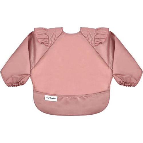 Tiny Twinkle Mess Proof Baby Bib, Full Sleeve Bib Outfit, Waterproof Bib for Toddlers, Machine Washable, Tug Proof Closure