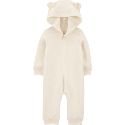 Carter's Child of Mine Baby Unisex Hooded Jumpsuit, One-Piece, Sizes 0/3-24 Months