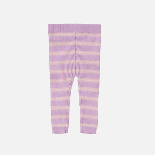 Knitted Leggings - Orchid Stripe – La Sienna Couture