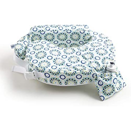 My Brest Friend Inflatable Travel Nursing Pillow For Breastfeeding, Bottlefeeding & Posture Support with Slipcover, Sparkles