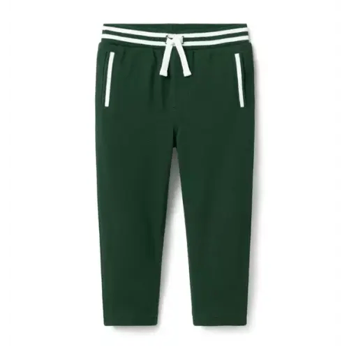 Boy Herb Green The Pique Jogger by Janie and Jack