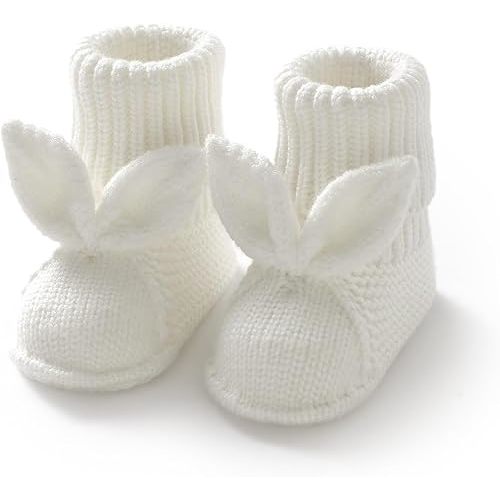 Baby Booties Newborn First Walkers Soft Knit Boots Warm Knitted Crib Shoes for Boy Girl Crochet Infant Sock