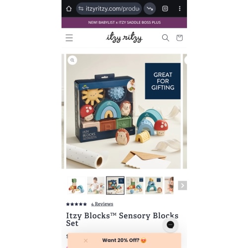 Itzy Blocks™ Sensory Blocks Set – Itzy Ritzy