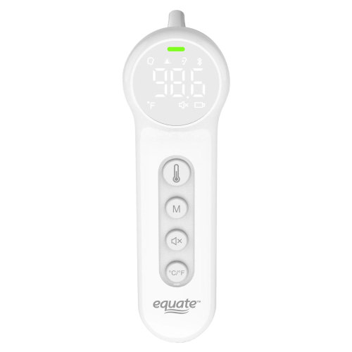 Equate Bluetooth Dual-Function Infrared Thermometer, Forehead and Ear Mode