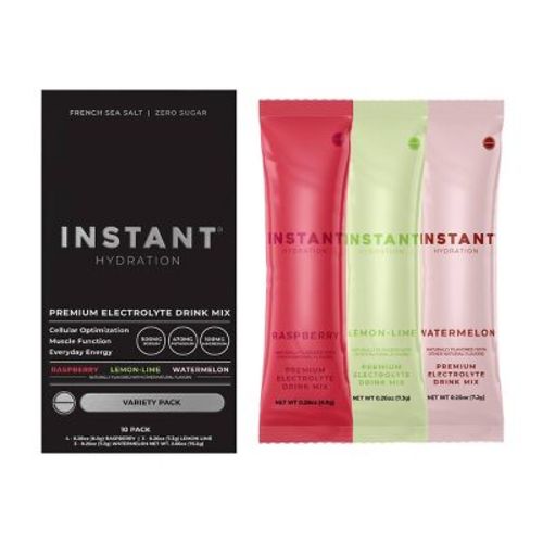 Instant Hydration Variety Pack Electrolyte Drink Mix Sports Drink - 10ct/75.5gms