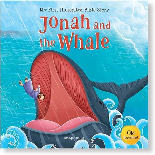 Jonah and the Whale: Illustrated (My First Bible Stories) Paperback – February 28, 2023