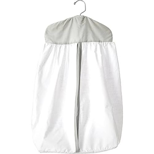 Baby Doll Bedding Forever Mine Junior Diaper Stacker, Grey
