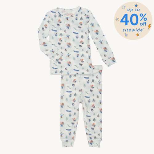 'tis the ski-son modal magnetic no drama pajama toddler long sleeve se – Magnetic Me