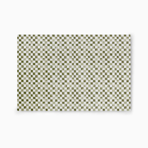 House of Noa Tumbling Mat - Checker Fern, 4X6