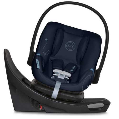 Cybex Aton G Swivel SensorSafe Rotating Infant Car Seat - Ocean Blue