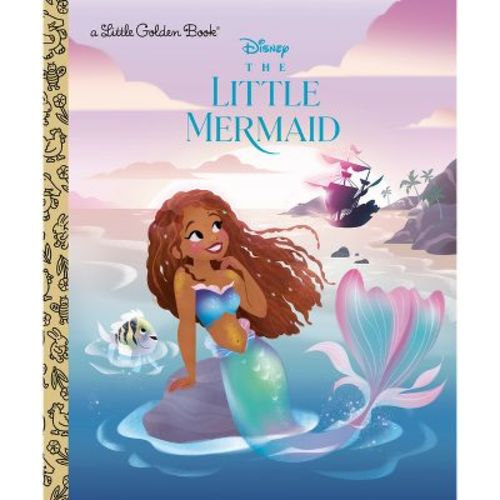 The Little Mermaid (Disney the Little Mermaid) - by Lois Evans (Little Golden Book) (Hardcover)