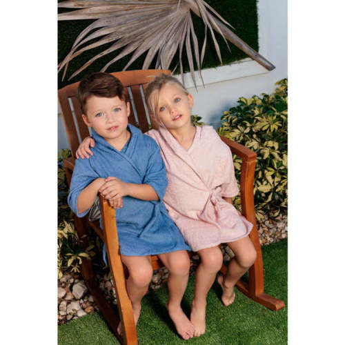 Wrap Robe, Blue - Noggi | Maisonette