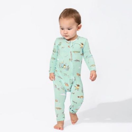 Bellabu Bear Baby Fishing Bamboo Convertible Footie