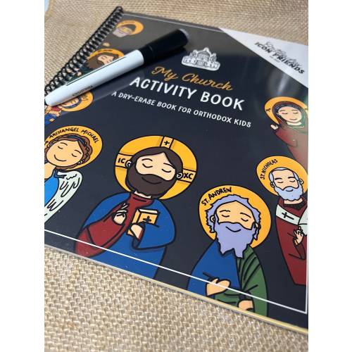 My Church Activity Book: A Dry-Erase Book for Orthodox Kids