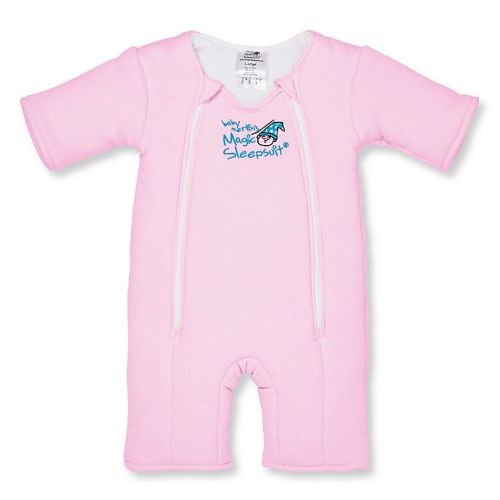 Baby Merlin® - 3-6 Months Magic Sleepsuit Wearable Blanket in - Pink