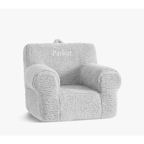 Kids Anywhere Chair®, Gray Cozy Sherpa