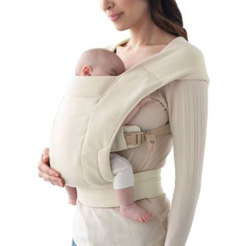 Ergobaby Embrace Cozy Knit Newborn Baby Carrier - Heather Gray