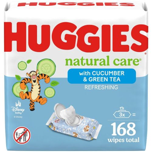 Huggies Natural Care Refreshing Scented Baby Wipes - 168ct/3pk