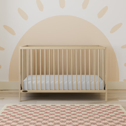 Teddi 5-In-1 Convertible Crib: Driftwood
