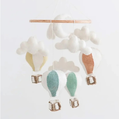 Hot Air Balloon Crib Mobile