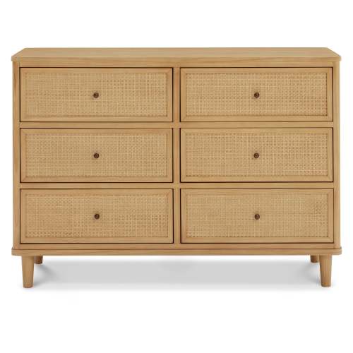Namesake Marin with Cane 6 Drawer Assembled Dresser