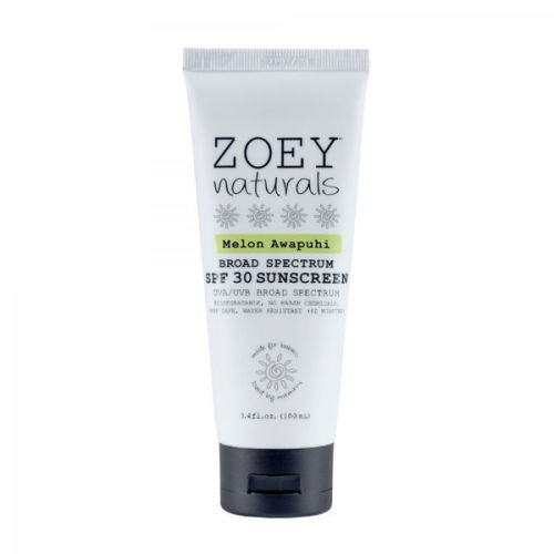 Zoey Naturals Melon Awapuhi SPF 30 Sunscreen - 3.4 oz.