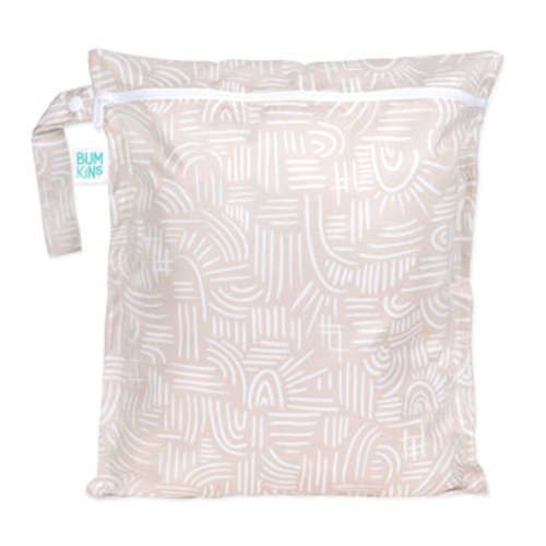 Reusable Boho Desert Chic Wet Bag, Waterproof Fabric | Bumkins