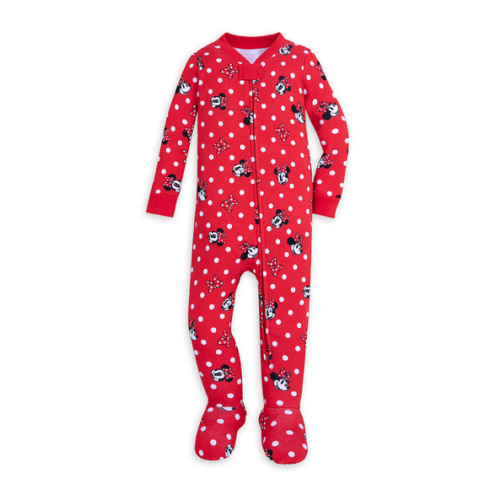 Minnie Mouse Long Sleeve Stretchie Sleeper for Baby | Disney Store