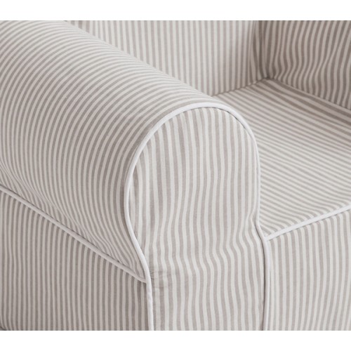 Anywhere Chair®, Oatmeal Oxford Stripe