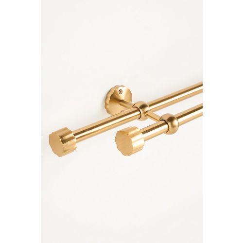 Wiggle Double Curtain Rod