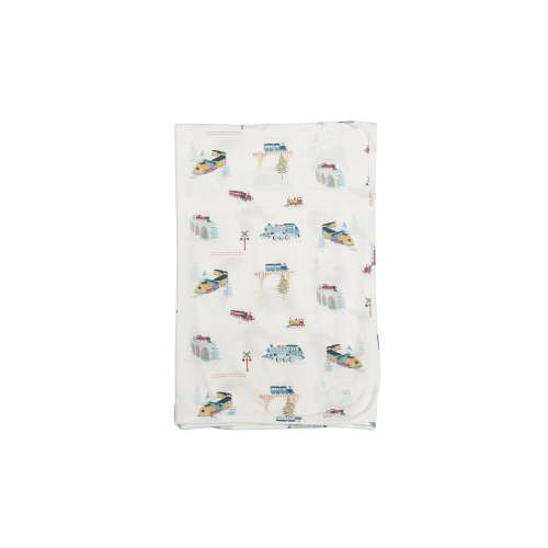 TENCEL™ Stretch Knit Blanket - All Aboard