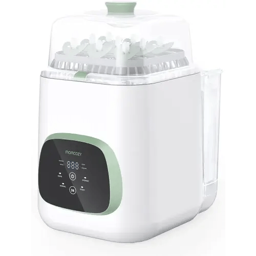 Momcozy KleanPal Pro Baby Bottle Washer - Sterilizer & Dryer Combo for Easy Cleaning - Bottle Washer Machine for All Bottles, Pump Parts & baby Item Care - Save Time & Effort