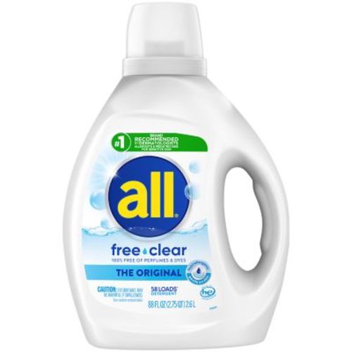 all® free clear liquid laundry detergent, THE ORIGINAL