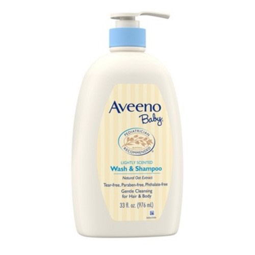 Aveeno Baby Gentle Wash And Shampoo with Natural Oat Extract - 33fl.oz