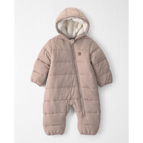 Baby 1-Piece Teddy Fleece Snowsuit Made with Recycled Materials - Little Planet | Carter's