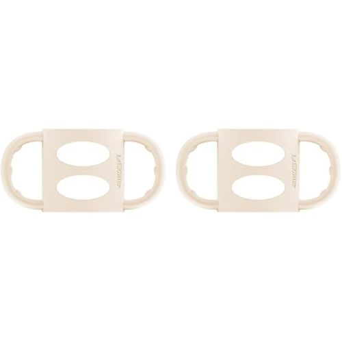 Dr. Brown’s® Milestones™ 100% Silicone Baby Bottle Handles, Narrow, Ecru, 2 Pack, 4m+