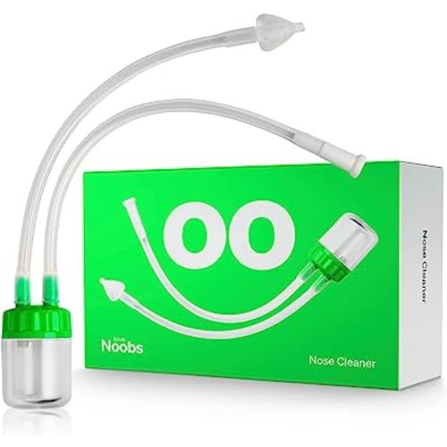 Nasal Aspirator for Baby by Love Noobs, Baby Nose Sucker, Snot & Booger Sucker for Baby, No Extra Filter Needed, Infant Nasal Aspirator, Nose Sucker for Baby, Toddler Nose Suction, Booger Remover