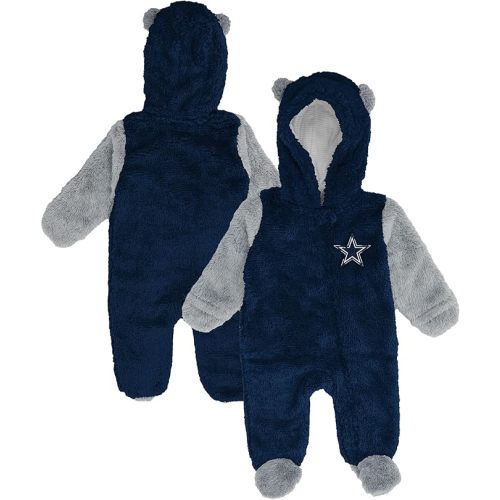 Outerstuff Newborn & Infant NFL Stay Napping Fleece Bunting Full-Zip Sleeper