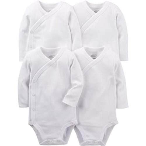 Simple Joys by Carter's Baby 4-Pack Side Snap Bodysuit